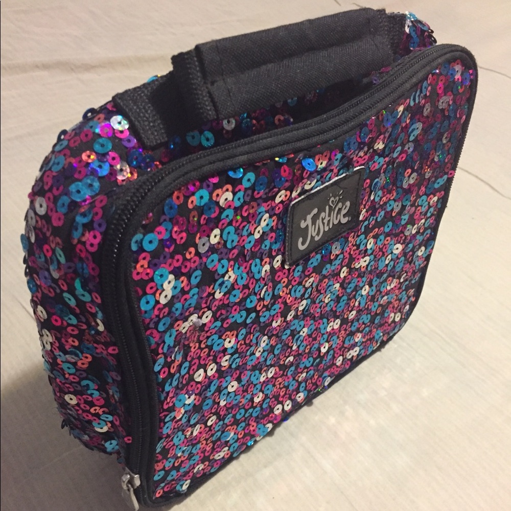 Justice Glitter lunchbox